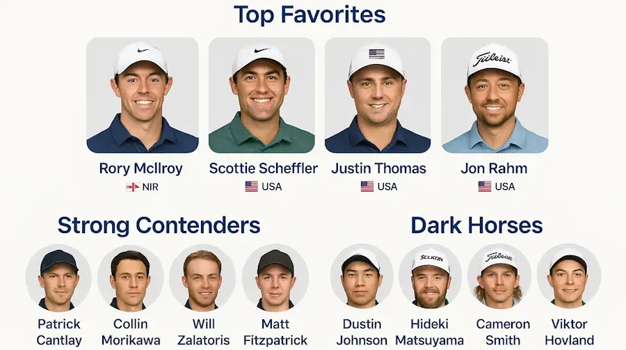 US Open Golf golf/open favorites Banner